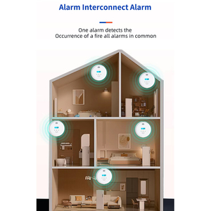 TY-N01-433 Tuya Détecteur intelligent WiFi de monoxyde de carbone et de fumée avec batterie 3 ans, alarme <span class=keywords><strong>incendie</strong></span> pour cuisine et magasin, interconnexion d'alarmes - Product Image 6