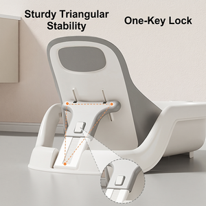 Vasca da Bagno Pieghevole in Plastica Regolabile <span class=keywords><strong>per</strong></span> Neonati e Bambini con Termometro - Product Image 2
