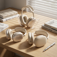 Casing Pelindung Silikon Gel Transparan Warna Solid Baru untuk Headphone Over-Ear Buatan China