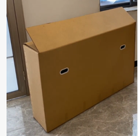 Emballage en carton ondulé super résistant pour vélo de montagne avec conception de positionnement interne fixe intégrée