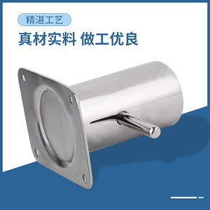 Marine 316 Stainless Steel Barrel Bollard Cross Bollard <b>Yacht</b> Mooring Hardware - Product Image 4