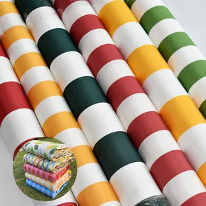 Factory Sale Striped Picnic Mat Chair Use 600D Polyester Waterproof Fabric