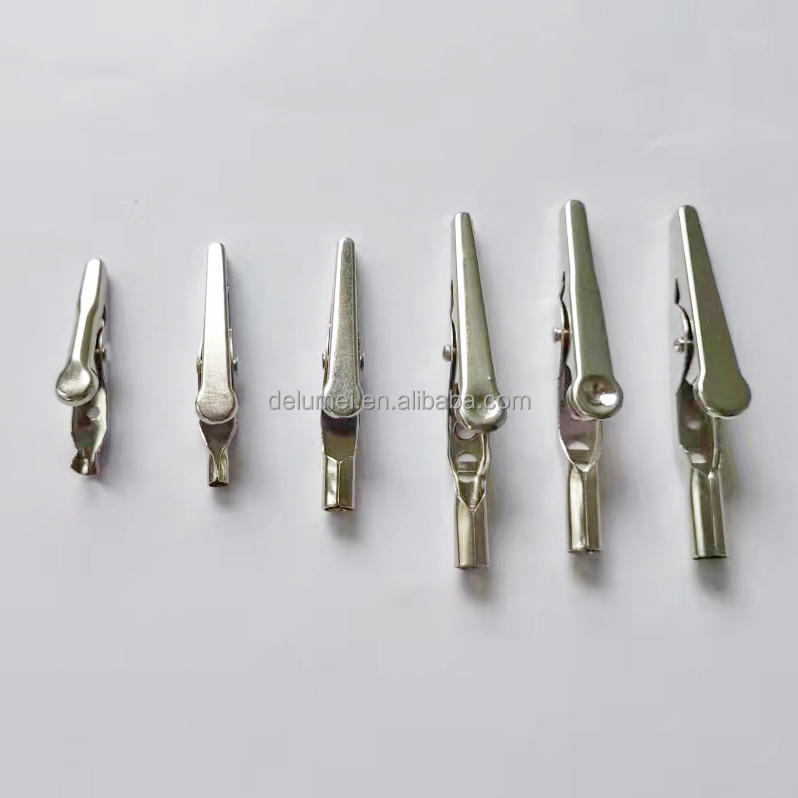 Metal Attachment Clip Mini Alligator Clip Silver Alligator Clip For Business Card Photo Clip
