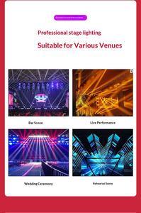 Barre de lumière LED RGBW à tête mobile pour club et discothèque, éclairage de scène linéaire à 6 têtes créant une atmosphère colorée dynamique - Product Image 5