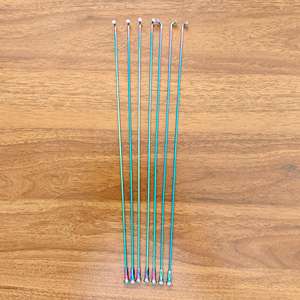 Rayons de vélo en acier inoxydable à haute résistance, anodisés arc-en-ciel, 14G*263, couleur personnalisée pour roues de VTT/Route - Ensemble de rayons avec kit de tétons - Product Image 3