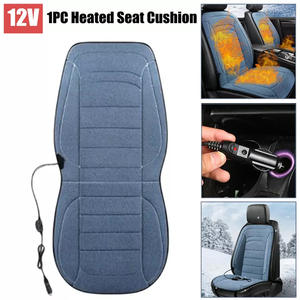 Coussin chauffant électrique pour siège unique Mazda Sports Design, hiver, 12V/2.4V, chauffe-siège arrière pour voitures et camions - Product Image 4