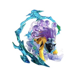 Statuetta Anime Pokemoned Raikou GK con Base Effetto Fulmine, Modellino in PVC da Collezione, Decorazione da Scrivania, Regalo per Fan - Product Image 5