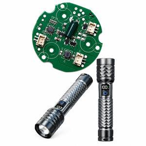 Rechargeable Flashlight Control Board LED Driver <b>PCB</b> <b>PCBA</b> Control Board Module for Camping Lamp Emergency Light Outdoor Lighting - Product Image 1