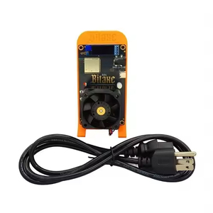 New Gamma 601 1.2T 18W Ball Bearing Plastic Heatsink Radiator Air <b>Fan</b> Cooler Orange Black - Product Image 5