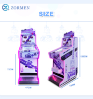 Équipement de flipper commercial à monnayeur Zormen Premium, nouveau design, pour salles d'arcade intérieures