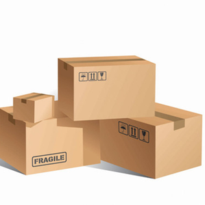 Có thể tái chế Nâu di chuyển sóng vận chuyển hộp biểu tượng tùy chỉnh in mạnh mẽ hộp các tông vật liệu giấy dập xử lý - Product Image 6