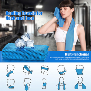 Toallas <span class=keywords><strong>de</strong></span> Microfibra Compactas <span class=keywords><strong>de</strong></span> Secado Rápido y Súper Absorbentes para el Cuello, Deportes, Gimnasio, Entrenamiento, <span class=keywords><strong>Toalla</strong></span> Refrescante para la Cabeza - Product Image 2