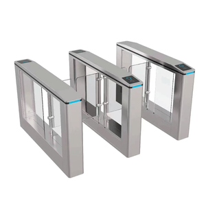 Offre Spéciale haute qualité balançoire barrière tourniquet porte salle de sport contrôle d'accès Qr Code <span class=keywords><strong>Scanner</strong></span> électronique rabat balançoire tourniquet - Product Image 2