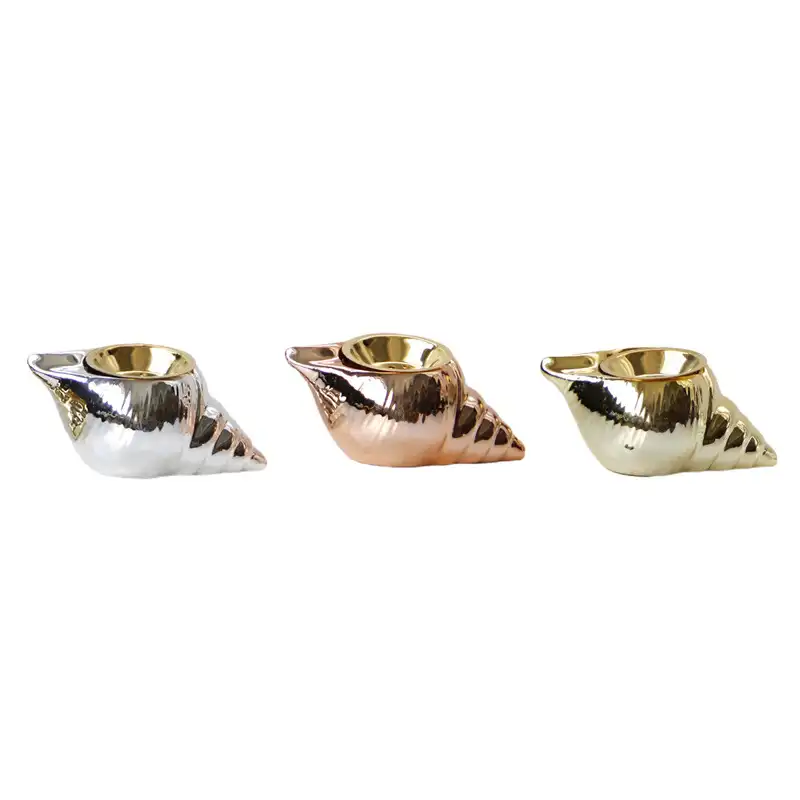Креативная керамическая курильница с гальваническим покрытием золотого и серебряного цвета, курильница для благовоний, украшение для ближневосточного арабского благовония