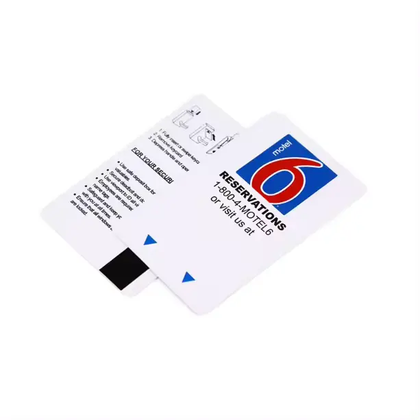بطاقة ذكية بلا اتصال بلاستيك Cr80 Pvc بطاقة ذكية Rfid لنظام التحكم بالدخول