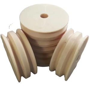 Özel OEM Büyük Plastik Naylon Vinç Kasnağı Tekerlekli Döner Tekerlek Qianze Marka Endüstriyel Transmisyon Enjeksiyon Kalıplı - Product Image 3