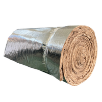 Couverture en laine de verre sans formaldéhyde à densité personnalisée, non irritante, pour l'isolation des bâtiments en Amérique du Nord, fibre de verre écologique