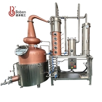 300L Still Chauffage électrique High Proof Grain Neutral Spirit pour la fabrication de gin et la redistillation pour gin Alcool Still Machine