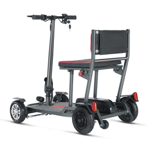 समायोज्य ऊंचाई-आरामदायक सीट के साथ वरिष्ठ लोगों के लिए फोल्डेबल इलेक्ट्रिक स्कूटर - Product Image 4