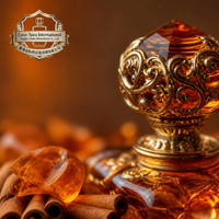 Huile de parfum sur le thème du Ramadan, ensemble de parfums personnalisés, ambre chaud, unisexe, flacon en verre cristal, marque privée