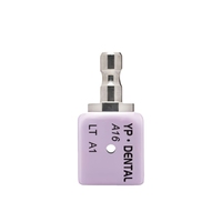 Vente flash Bloc de silicate A16 avec trous Matériel de laboratoire dentaire Blocs de disilicate de lithium CAD CAM pour implant 4 pièces/boîte