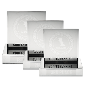 Premios de <span class=keywords><strong>metal</strong></span> de trofeo de acero inoxidable personalizados de moda de gran oferta - Product Image 1