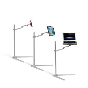 Support de sol triangulaire en aluminium réglable en hauteur pour <span class=keywords><strong>tablette</strong></span> et ordinateur <span class=keywords><strong>portable</strong></span>, idéal pour lit et <span class=keywords><strong>canapé</strong></span> UPERGO UP-8A - Product Image 4