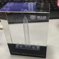 K9 Trophée en cristal de haute qualité Shenzhen Acrylique Fabriqué en usine