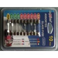 ฟิวส์หลอดแก้วสังกะสี 6x30 มม- 10 ชิ้น ป้องกันไฟฟ้าในรถยนต์ - Product Image 3