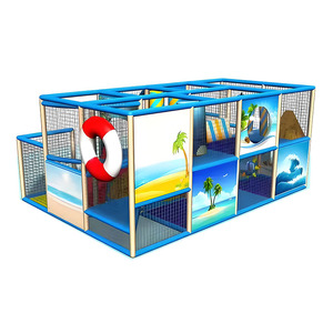 Custom Design Multi-level Indoor Playground, Soft Play Park <b>Combined</b> with Trampoline Zone for Shopping Mall Kids Corner - Product Image 4