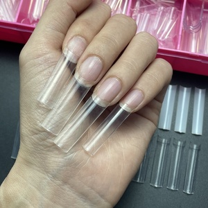 500 Cái 30 Mét XL Nail Vuông Mẹo Không C Đường Cong Thẳng Abs Pháp Quan Tài Móng Tay Nhân Tạo Thường Xuyên Nail Vuông Mẹo - Product Image 3