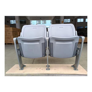 FoShan moderno deporte asiento fijo plástico elegante estadio tribuna silla plegable estadio asiento silla - Product Image 1