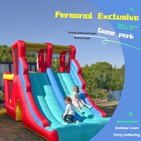 Grand toboggan gonflable pour enfants à usage domestique, château gonflable