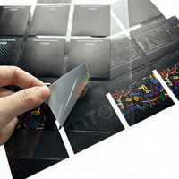 Film de diffusion, superposition graphique, plaque signalétique en plastique, étiquette adhésive, autocollant, étiquette d'emballage, feuille d'autocollants en plastique PET