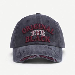 หมวกเบสบอลผ้าทั่วไปสไตล์วินเทจปักโลโก้ 3 มิติแบบกำหนดเองได้สำหรับทุกเพศ ขายส่ง คุณภาพสูง แบบทำเก่า - Product Image 3