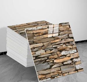 Adesivi Murali Lucidi Autoadesivi per Decorazione Casa, Carta da Parati Effetto <span class=keywords><strong>Marmo</strong></span> con Motivi Geometrici Impermeabili - Product Image 3