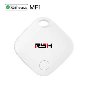 RSH Smart Tag MFi Certified Smart Tracking Tag Key Finder Locator Anti Lost Device Mini GPS Tracker for Find My