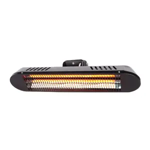 Carbon Fiber Wall Mounted Electric Patio heater /Waterproof/Left and Right Oscillation