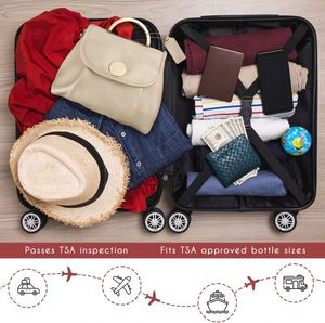 Bolsa de cosméticos, neceser, organizador, bolso, accesorios de viaje, bolsa organizadora para baño y afeitado - Product Image 6
