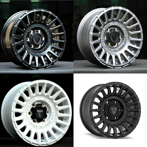 ขายส่ง BEAST รถ<span class=keywords><strong>ก</strong></span>ระบะล้อ 4x4 off road ล้อ suv สําหรับ LC200 Hilux Navara รถจี๊ป 5x150 5x127 17 <span class=keywords><strong>18</strong></span> 20 นิ้ว<span class=keywords><strong>ขอบ</strong></span> 6x139.7 - Product Image 2