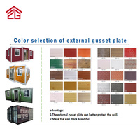 Kits de conteneurs préfabriqués pour la construction de villas écologiques, maison en acier étanche, maison pliante moderne standard Allstar