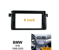 Nouveau produit lecteur Dvd de voiture Android Audio de voiture fil d'alimentation écran tactile autoradio pour Bmw 1998-2005 série 3 E46 cadre en plastique de 9 pouces