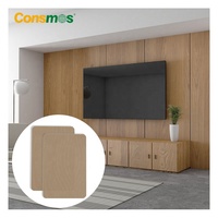 1220*2440mm bambou charbon de bois bois carbone cristal plaque PVC panneau mural