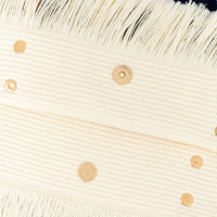 Grand sac fourre-tout bohème en toile pour femme, motif brodé ethnique, sac à bandoulière décontracté, sac réutilisable