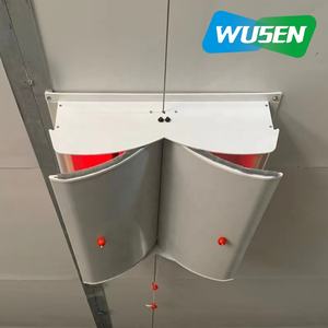 Fenêtre <span class=keywords><strong>d</strong></span>'<span class=keywords><strong>entrée</strong></span> <span class=keywords><strong>d</strong></span>'<span class=keywords><strong>air</strong></span> <span class=keywords><strong>de</strong></span> grenier à double porte papillon pour les élevages <span class=keywords><strong>de</strong></span> volailles porcines Nouveau design Montage sur le <span class=keywords><strong>toit</strong></span> Équipement <span class=keywords><strong>d</strong></span>'élevage <span class=keywords><strong>d</strong></span>'animaux à <span class=keywords><strong>air</strong></span> comprimé - Product Image 4