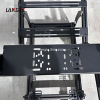 Cockpit de simulation de course en aluminium, kit complet prêt à l'emploi, support de chaise de jeu, siège à entraînement direct, vente en gros directe usine