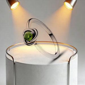 <span class=keywords><strong>Anillo</strong></span> de Plata de Ley 925 con Piedra de Corazón de Luciérnaga Roja Luminosa, Copo de Nieve y Margarita, Anillos de Moda para Boda, Joyería Fina para <span class=keywords><strong>Mujer</strong></span>, para Mamá - Product Image 4