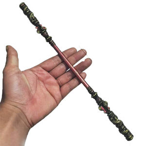 Hot Sell 35 cm Legierung Schwarz Mythos Sonne Wukong Stick Waffe Sun Wukongs Golden Cudgel Jin Gu Bang Metal Crafts - Product Image 2