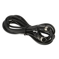 13-poliger Midi-Mini-Din-Stecker an Mini-Din-Stecker-Stereo-Stecker Audio-AV-Verlängerung kabel