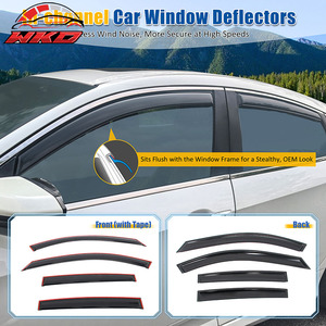 Déflecteurs de vitres encastrés pour Nissan Altima 19-25 Berline, ensemble de protection contre la pluie - Product Image 2